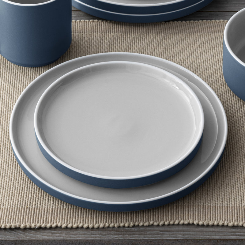 Noritake ColorTrio Stax 16-Piece Dinnerware Set, Service for